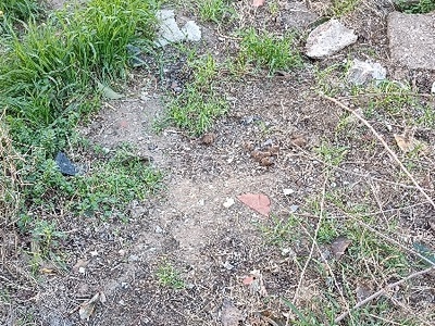 πεζοδρόμια  Γωνία Καππαδοκίας με Καραβαγγέλη