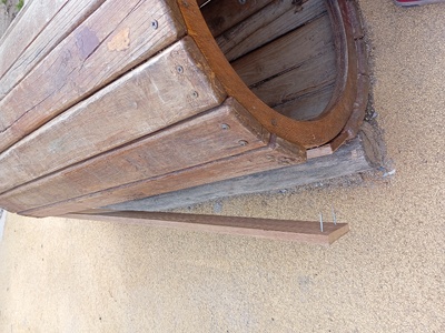 Επισκευή στην παιδική χαρα  Πάρκο Πασαλίδη