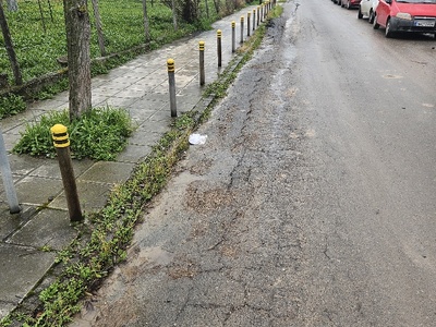 Λακκούβες στο οδόστρωμα   Ομήρου & Σουλίου