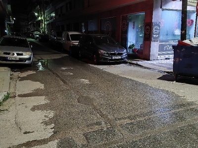 Μόνιμη διαρροή νερού  Γεωργίου Σουρή