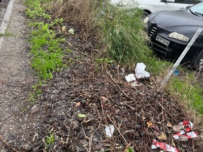 Μόνιμο παράπονο για την κατάσταση του δρόμου δίπλα στον παιδικό σταθμό