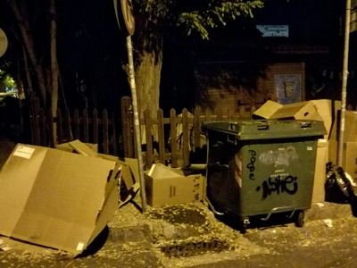 Απουσία κάδου ανακύκλωσης