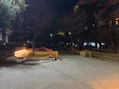 έλλειψη θέσεων στάθμευσης λόγω έργων στην Πάτμου και στην Κύπρου