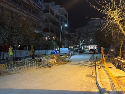 έλλειψη θέσεων στάθμευσης λόγω έργων στην Πάτμου και στην Κύπρου