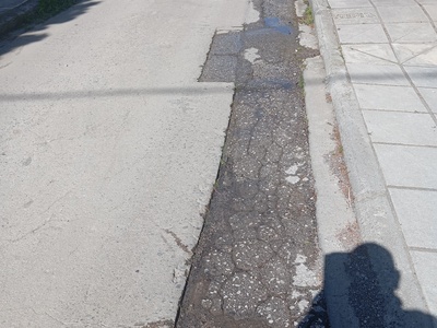 Ανακατασκευή οδοστρώματος λόγο καθίζησης και φθοράς, χαρακτηρισμένου τμήματος οδού Κωνσταντίνου Αιγυπτιάδη από Παπατσεχελίδη έως Κουμπιά και διαμόρφωσή του με κυβολιθικό οδόστρωμα ήπιας κυκλοφορίας και μονοδρόμηση λόγω μικρού εγκάρσιου πλάτους <6,00μ