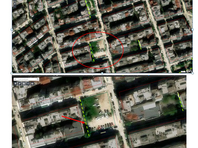 Αίτηση – Αναφορά για μη κατασκευή αποτυπωμένου πεζόδρομου