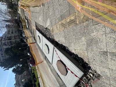 Ολοκλήρωση εργασιών υπόγειων κάδων  	Καπετανίδου