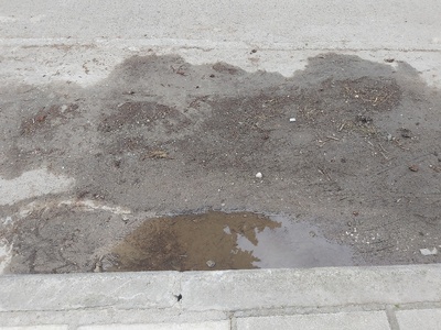 Ανάγκη για καθαρισμό του οδοστρώματος. Καλύμνου