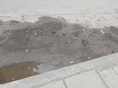 Ανάγκη για καθαρισμό του οδοστρώματος. Καλύμνου