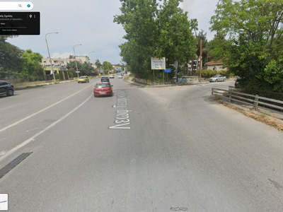 Διαγραμμιση στην Εθνικης Αντιστασεως με Δήμητρας