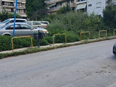 Θυχης  Κουρεμα οικοπεδου .....  απο χορτα ..