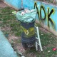 αλλαγη  σακούλας  καφου σκουπιδιων στο παρκο  Ερμωνάσης