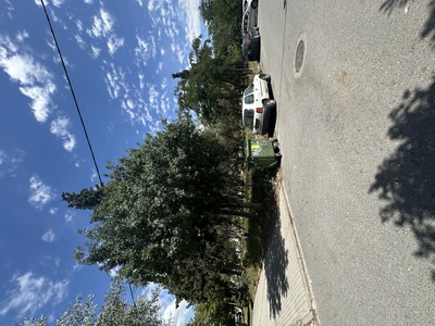 Χαλασμένος κάδος σκουπιδιών Ναυαρίνου και καπετανιδου