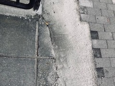 ΔΗΜΙΟΥΡΓΙΑ ΡΑΜΠΑΣ ΜΕ ΑΠΟΤΟΜΗ ΚΛΙΣΗ ΣΤΗΝ ΠΥΛΩΤΗ ΤΗΣ ΠΟΥΚΑΤΟΙΚΙΑΣ ΠΟΥ ΔΙΑΜΕΝΩ ΜΕ ΚΑΚΟΤΕΧΝΙΑ  ΙΕΡΟΣΟΛΥΝΩΝ