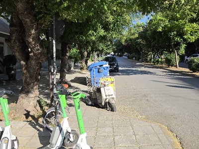 παρατημένο μηχανάκι  Κερασούντος