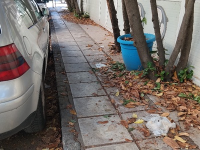 φυλλα και σκουπίδια  Αγίου Νικολάου 4,