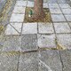 Σπασμένες πλάκες σε πεζοδρόμιο