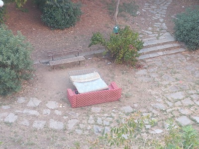Ογκώδη αντικείμενα Πάρκο Λουκιανού
