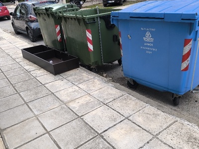 Κάδος χωρίς καπάκι Χρήστου Μαυρομάτη 12
