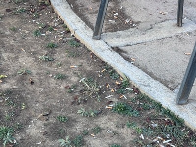 καθαριότητα πάρκου Σίμου Λιανίδη