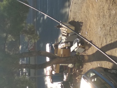 Ογκώδη αντικείμενα παρατημένα