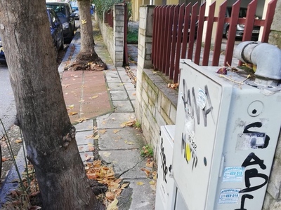 Καμια δυνατοτητα διελευσης των πεζων