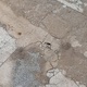Τρύπα στο οδόστρωμα, κίνδυνος κατάρρευσης!!!