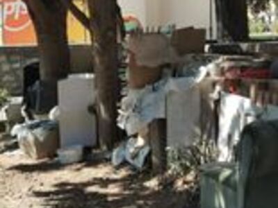 Καθαρισμός Πάρκου Πολυβίου από σκουπίδια 