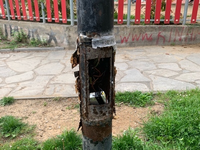 Εκτεθειμενα καλωδια